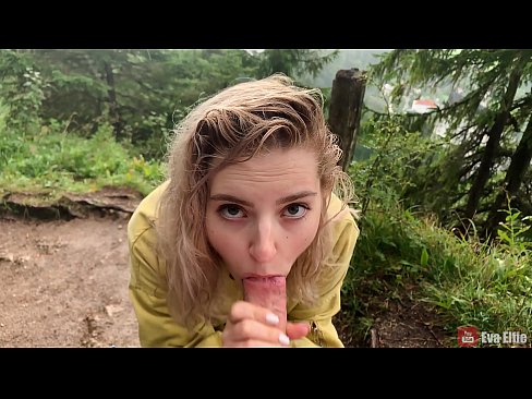 ❤️ Gadis swallows cum sanggeus blowjob umum - Eva Elfi ❤️ porno homemade di urang ❌️❤